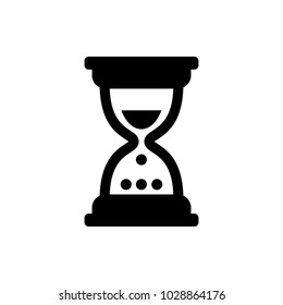 Sand Clock Vector Icon Stock Vector (Royalty Free) 1028864176 ...