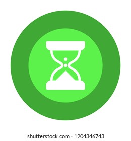 sand clock vector icon