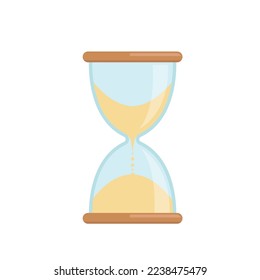sand clock vector icon element concept design template web