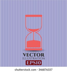 Sand Clock vector icon or symbol