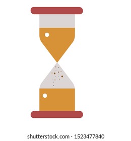 sand clock vector illustration design