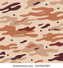 Sand Desert Brown Orange Camouflage background army abstract modern vector military 