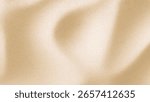 Sand dune background with smooth beige texture - desert landscape surface with natural wave patterns, soft shadows on sandy terrain. Minimalist nature backdrop for design projects with warm tones.