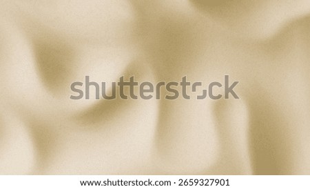 Sand dune background with soft golden waves. Desert landscape texture with wind carved ridges and shadows. Natural sandy surface for travel posters, beach themes, sahara environment backdrop.