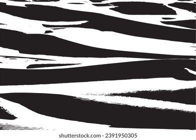 dunas de arena desértico ilustración vectorial de textura negra