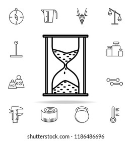 sand glass icon. Measuring Instruments icons universal set for web and mobile