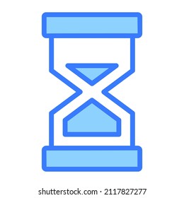 sand glass Icon. User interface Vector Illustration, As a Simple Vector Sign and Trendy Symbol in Line Art Style, for Design and Websites, or Mobile Apps,