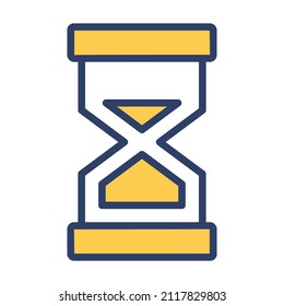 sand glass Icon. User interface Vector Illustration, As a Simple Vector Sign and Trendy Symbol in Line Art Style, for Design and Websites, or Mobile Apps,