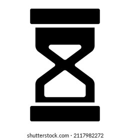 sand glass Icon. User interface Vector Illustration, As a Simple Vector Sign and Trendy Symbol in Line Art Style, for Design and Websites, or Mobile Apps,