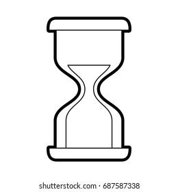 sand glass timer icon