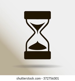 Sand Glass. Vector