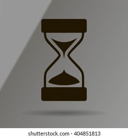 Sand Glass. Vector
