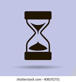 Sand Glass. Vector