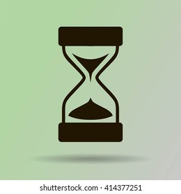 Sand Glass. Vector