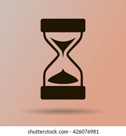 Sand Glass. Vector