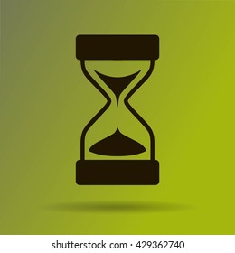 Sand Glass. Vector