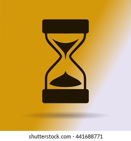Sand Glass. Vector
