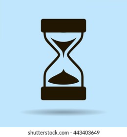Sand Glass. Vector