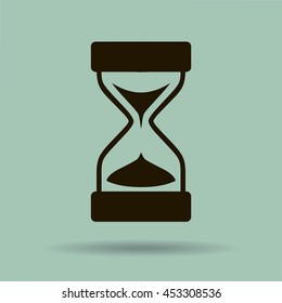 Sand Glass. Vector