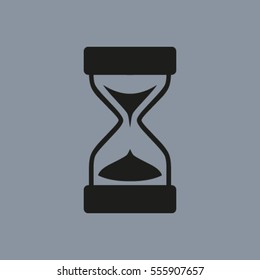 Sand Glass. Vector