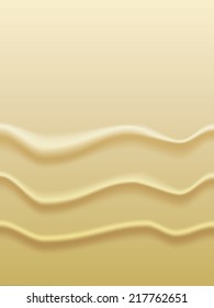 Sand on the beach vector background