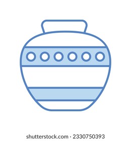 Sand Pot icon, Vector Stock illustration.