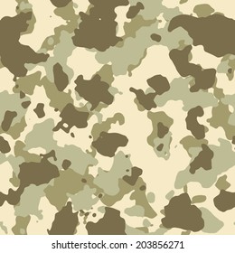 Sand Seamless Camo Texture Vector