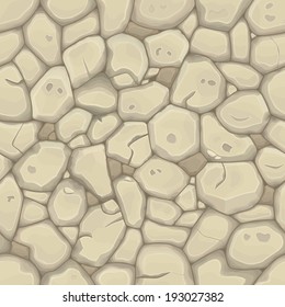 Sand stone seamless background. Vector illustration