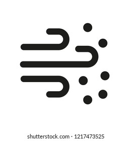 Sand storms icon. Trendy Sand storms logo concept on white background from Weather collection. Suitable for use on web apps, mobile apps and print media.