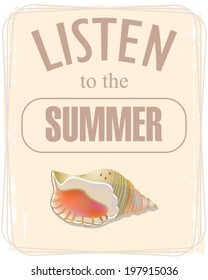 sand summer poster