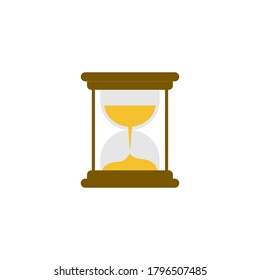 Sand Time Vector Design Illustration
