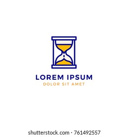Sand Timer Logo template