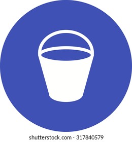 Sand, toy, bucket icon vector image.Can also be used for toy and games. Suitable for mobile apps, web apps and print media.