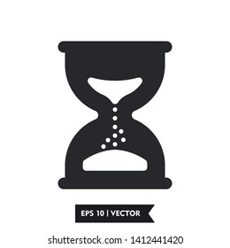 sand watch icon illustration vector, eps 10