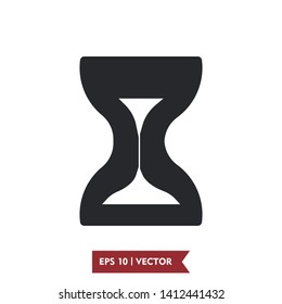 sand watch icon illustration vector, eps 10