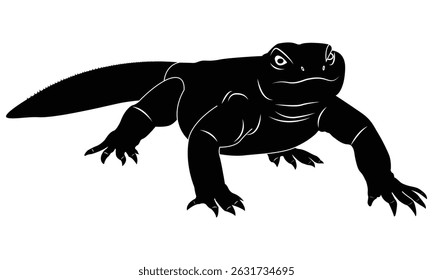 Sanda Ilustración vectorial blanco y negro