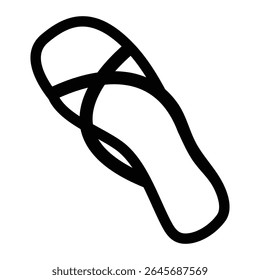 sandal design icon vecktor ilustraton