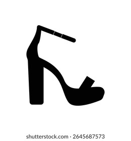 sandal design icon vecktor ilustraton