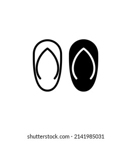Plantilla de logotipo de imagen con icono de línea sólida de arena, calzado, deslizador, voladizo. Idóneo Para Muchos Fines.