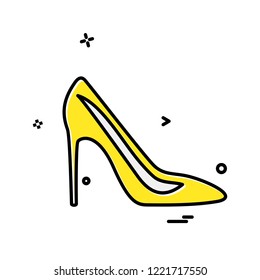 Sandal icon design vector