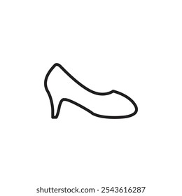 Sandal icon Flat line illustration