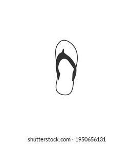 Sandal icon simple design object, vector illustration
