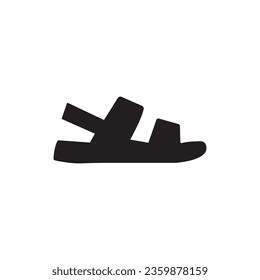 sandal icon vector template illustration logo design