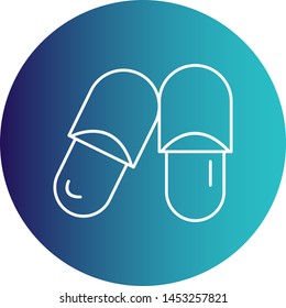 Sandal icon for your project
