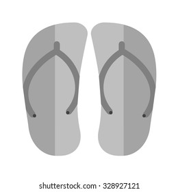 Sandal, shoes, design icon vector image. Can also be used for summer, recreation and fun. Suitable for use on mobile apps, web apps and print media.