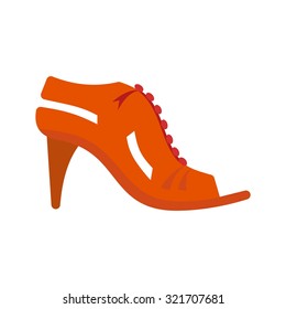 Sandal, stylish, fashion icon vector image. Can also be used for clothes and fashion. Suitable for web apps, mobile apps and print media.