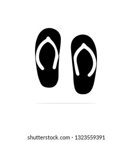 Sandals Icon. Vector concept illustration for design.
