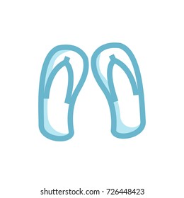 Sandals icon vector. Sandals modern style design
