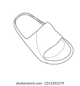 sandals vector illustration sandals sketch sandals