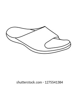 sandals white background